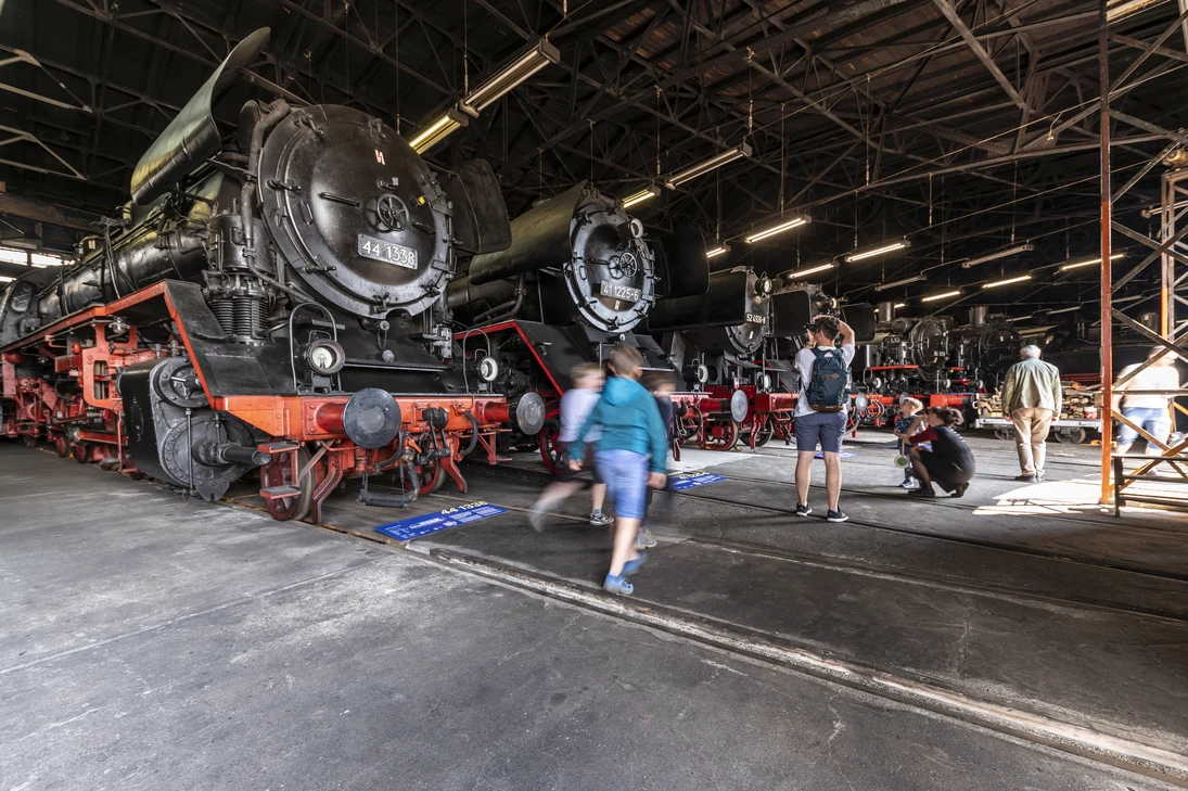 Das Foto zeigt den Schauplatz Eisenbahn Chemnitz-Hilbersdorf.