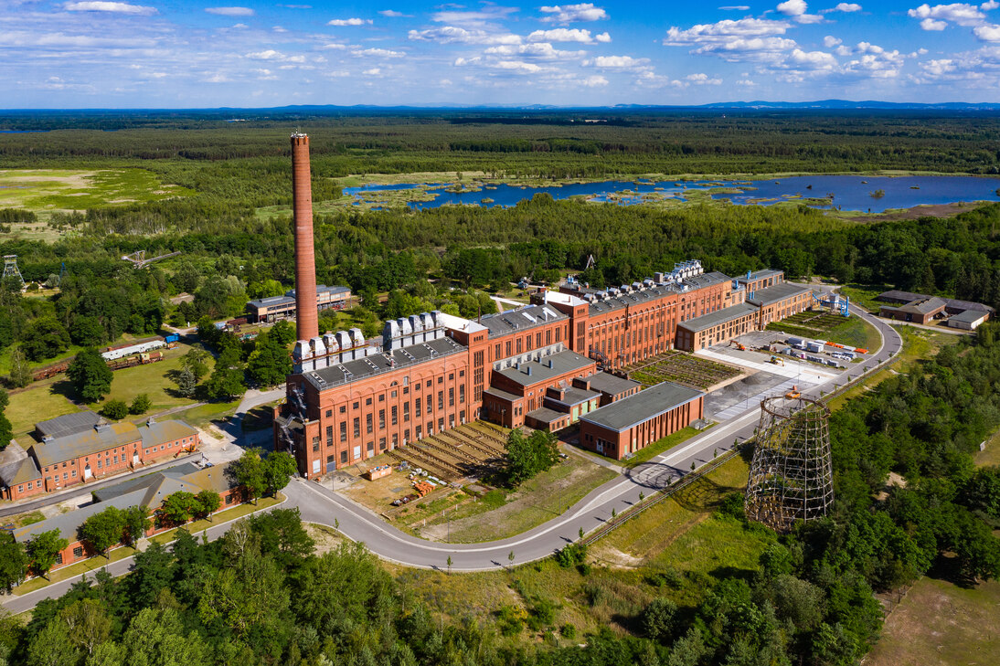 Das Foto zeigt die Energiefabrik in Knappenrode.