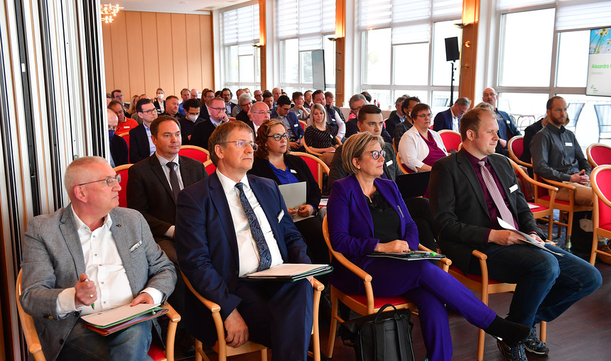 Bild zeigt Frank Ortmann, Barbara Klepsch und Jens Benedict