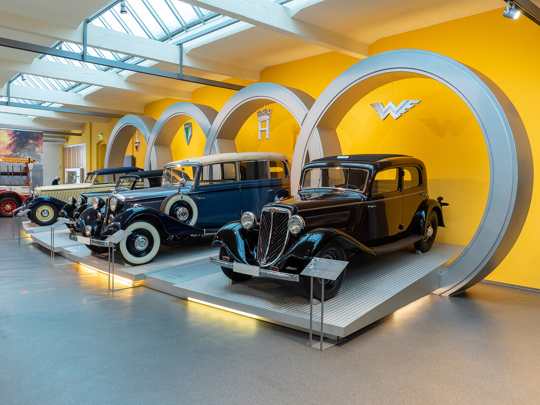 Das Foto zeigt das August Horch Museum Zwickau.