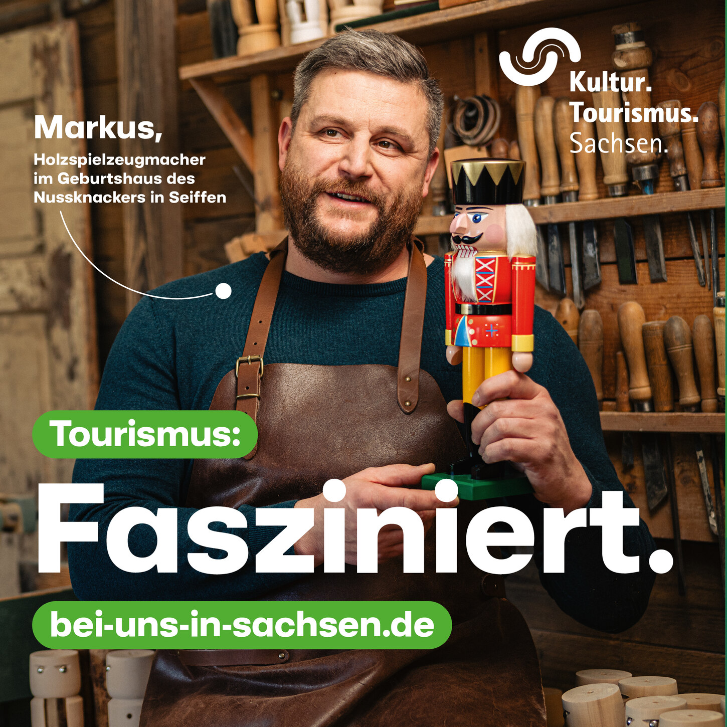 Tourismus: Fasziniert. Bei uns in Sachsen.