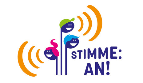 Logo KinderSingProjekt »Stimme: an!«