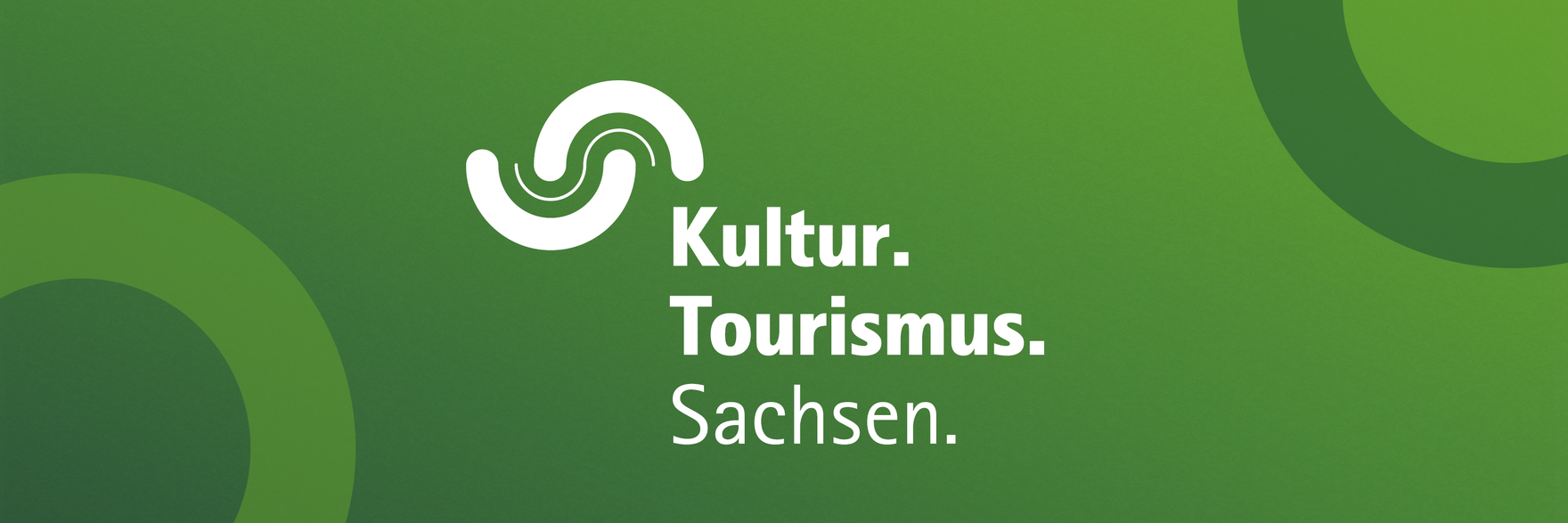 Logo Kultur. Tourismus. Sachsen.