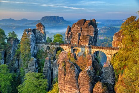 Basteibrücke in der Sächsischen Schweiz